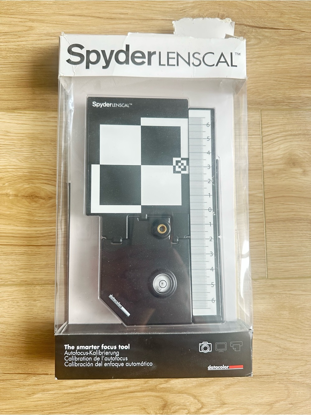 Datacolor SpyderLensCal Autofocus Calibration Aid DSLR